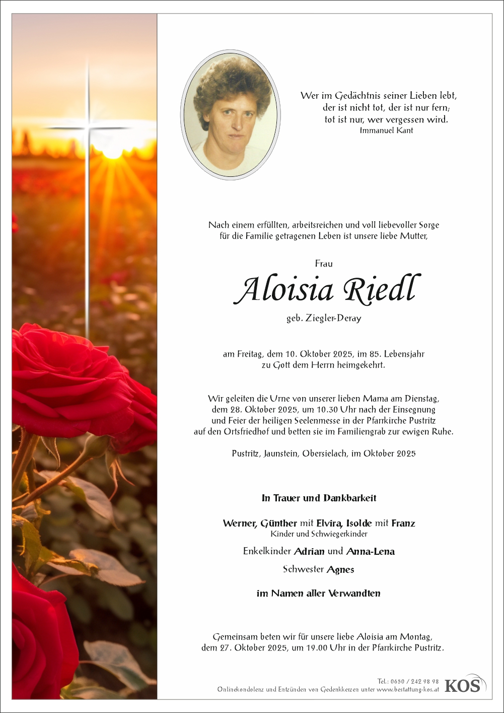 Aloisia Riedl